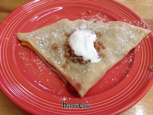 berry crepe  at The Grain Cafe in Los Angeles