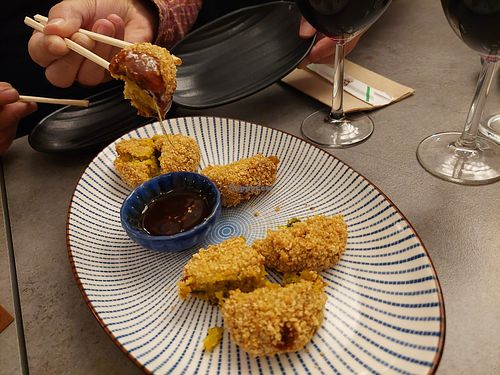 Starter / Kabocha korokke at Okashi Valencia in Valencia