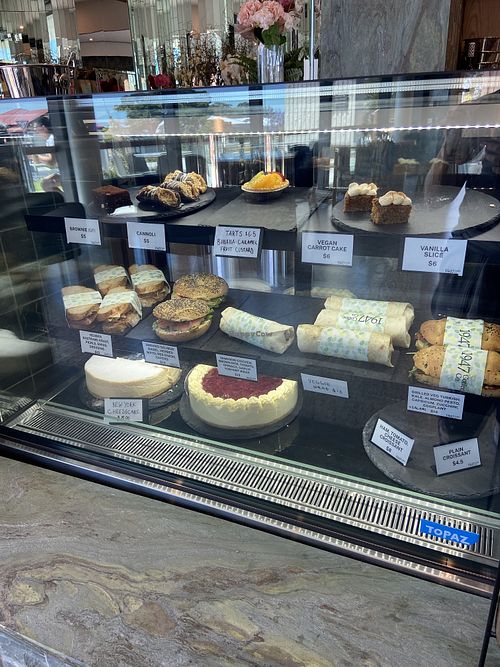 Display cabinet  at 1947 Coffee Co in Enfield