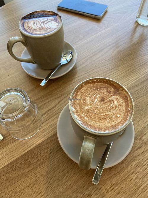 Vegan coffee/chai  at 1947 Coffee Co in Enfield