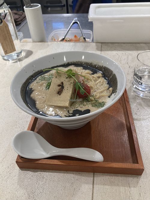   at MOON and BACK Ramen Bar Kyoto in Kyoto
