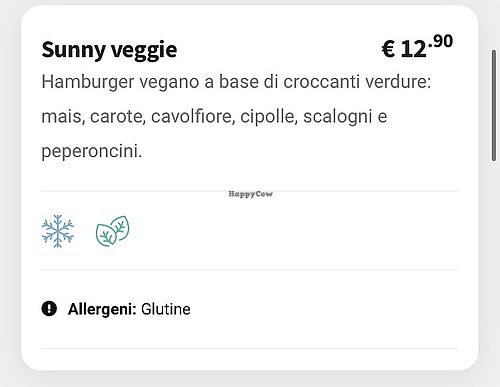 Vegan patty  at La Compagnia del Luppolo in Parabiago