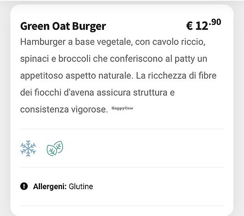 Vegan patty  at La Compagnia del Luppolo in Parabiago