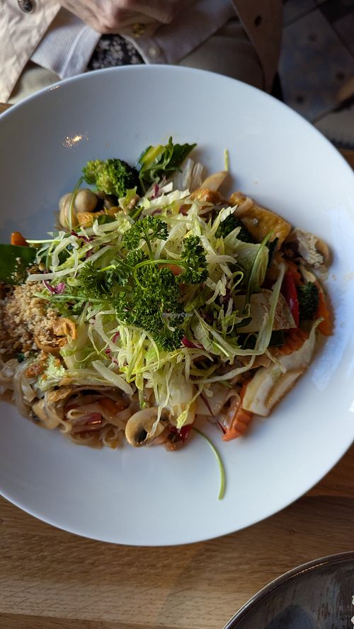 Gebratene Reisbandnudeln at NI-Vegan in Luebeck