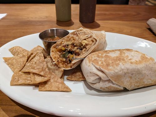 veggie burrito at Healthy Substance Cantina - Wicker Park in Chicago