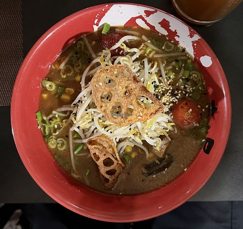 Miso yasai ramen.  at Ramen Makotoya Graz in Graz
