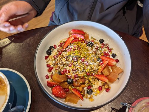 Granola at Plus 91 Cafe in Hamilton