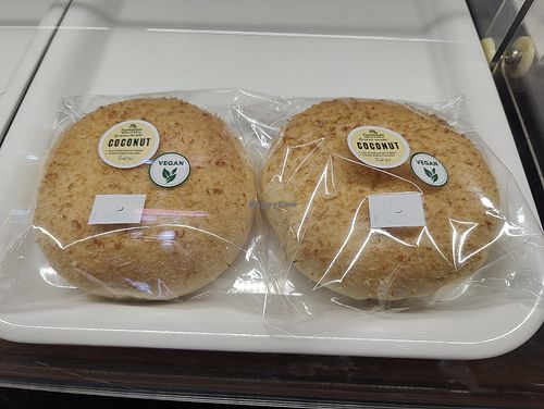 coconut bun (vegan) at Fortunate Kopitiam & Bakery in Batam