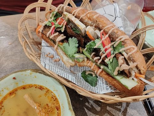 Saigon Beef Baguette at The Kind Bowl - Batam in Batam
