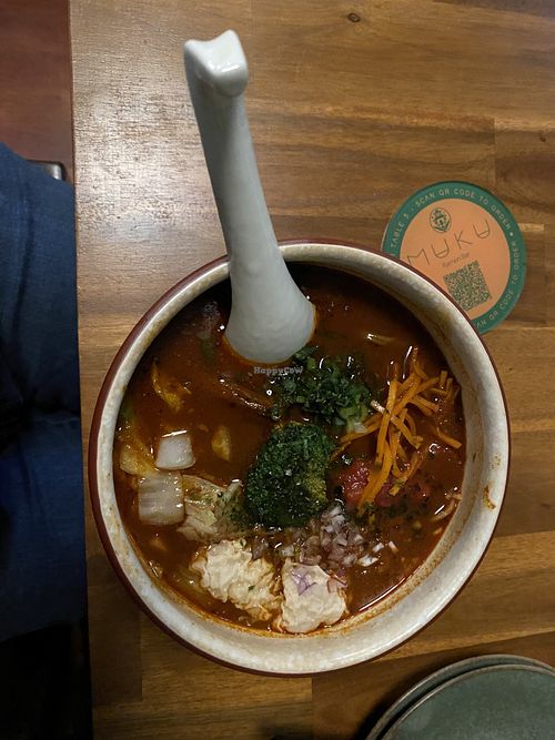 Muroran Curry Ramen  at Muku Ramen Bar in Belconnen