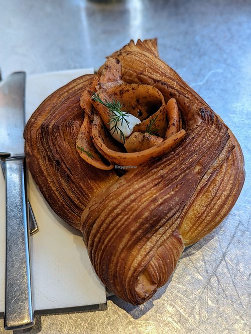 Carrot "lox" at Saint-Jean Deli in Amsterdam