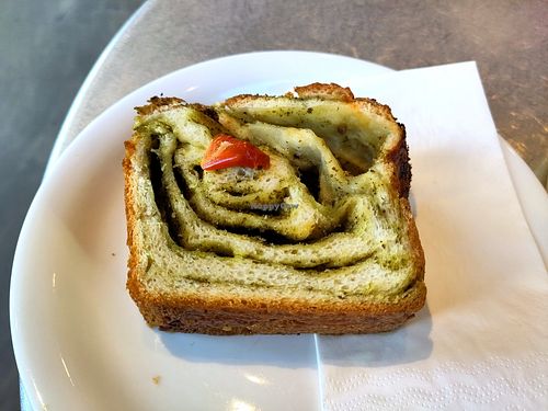 Pesto babka at Saint-Jean Deli in Amsterdam
