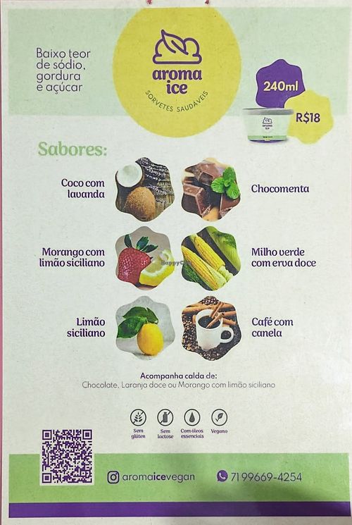  at Aroma Ice in Salvador