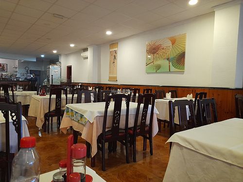 Interior of restaurant at Internacional Chinese Restaurant in Altea