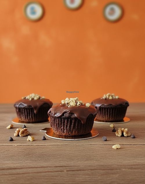 Vegan brownie au chocolat at Laymouna Brunch-Cafe in Annecy