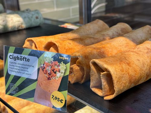 vegan wrap  at Immergrün in Ulm