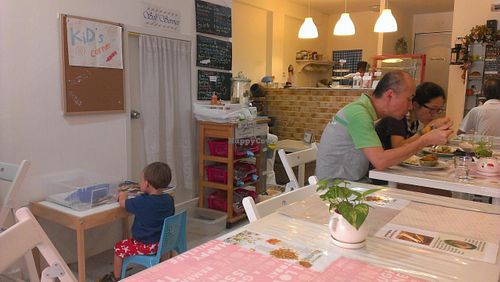 kids corner! at Veggie Cottage in Central Singapore