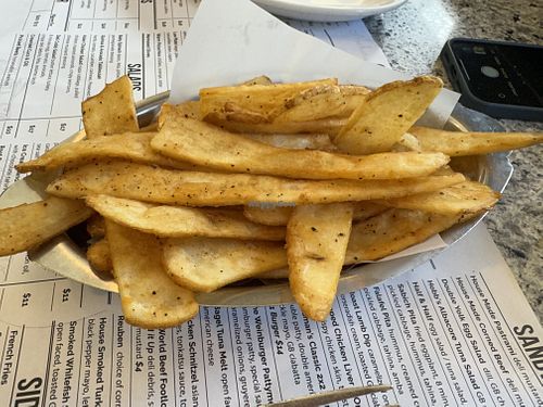 French fries   at Grossman's Noshery & Bar in Santa Rosa