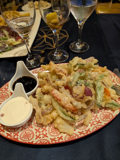 vegetable tempura at La Galana in Gijon