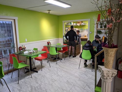 New look, facing the check out. at Van Hanh Restaurant in Portland