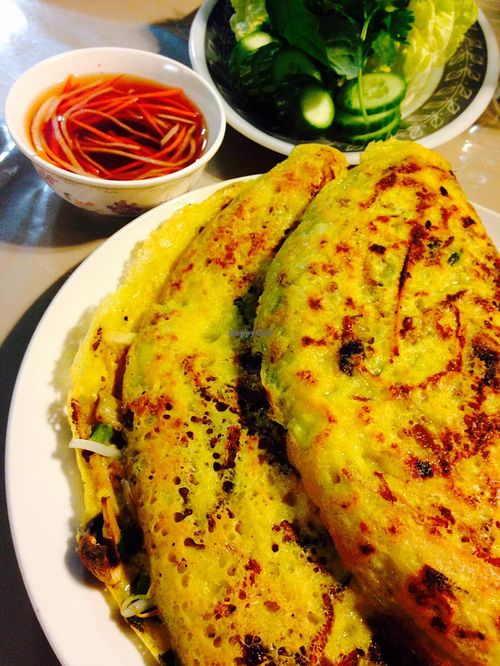 Vietnamese crepe at Van Hanh Restaurant in Portland