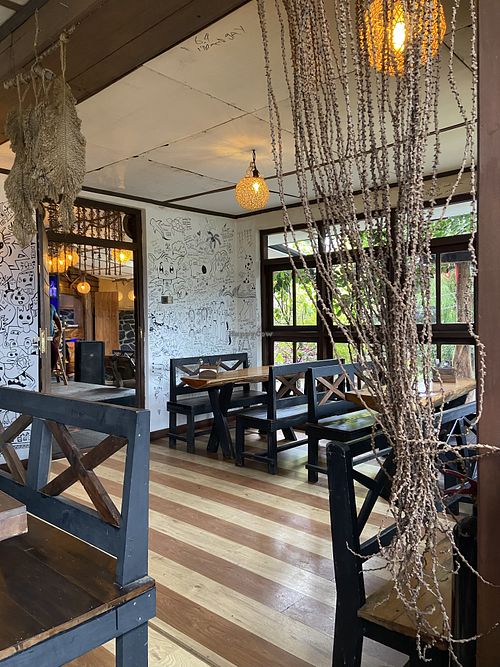 Inside the restaurant   at Themparadu in Nuwara Eliya