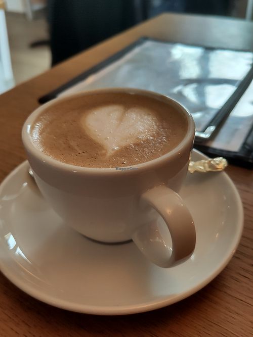 Flat white at Zeiten & Wunder in Bamberg