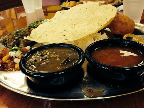 veggie platter  at Chat Patti in North Druid Hills