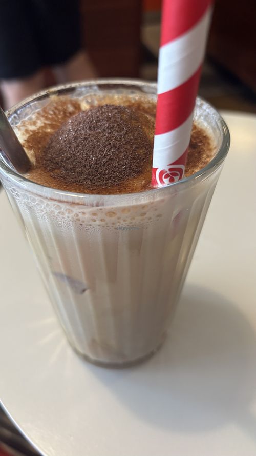 Soy iced coffeee #Veganuary at Pickles Milk Bar in Carlton North