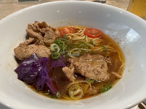 Spicy Ramen  at VeJin Tokyo Vege Ramen  in Tokyo