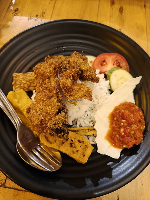 Nasi Jamur King at Cafe Abang in Batam