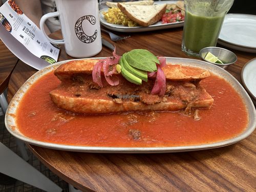 Torta Ahogado   at Café Vegetal - Coyoacán in Mexico City