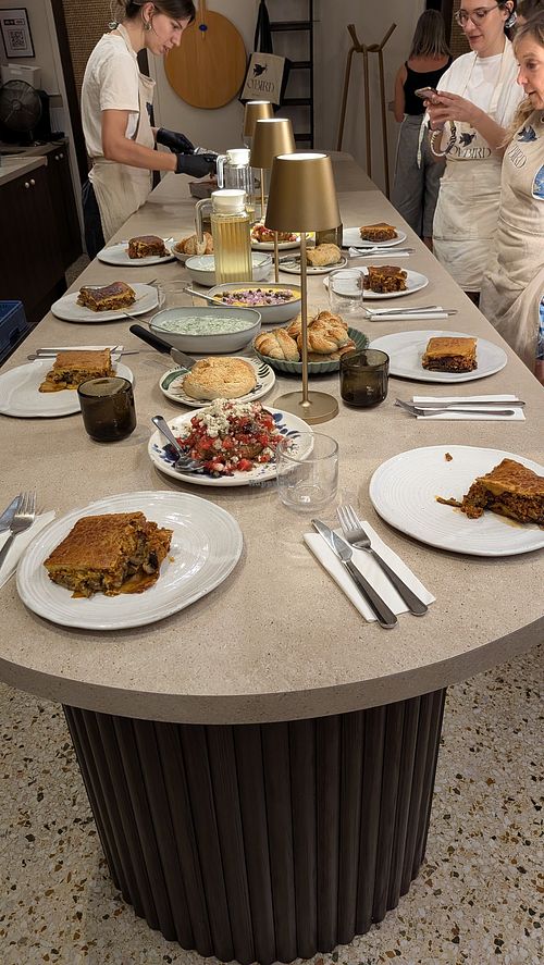 Moussaka at SOYBIRD - Vegan Cooking Experience in Athens