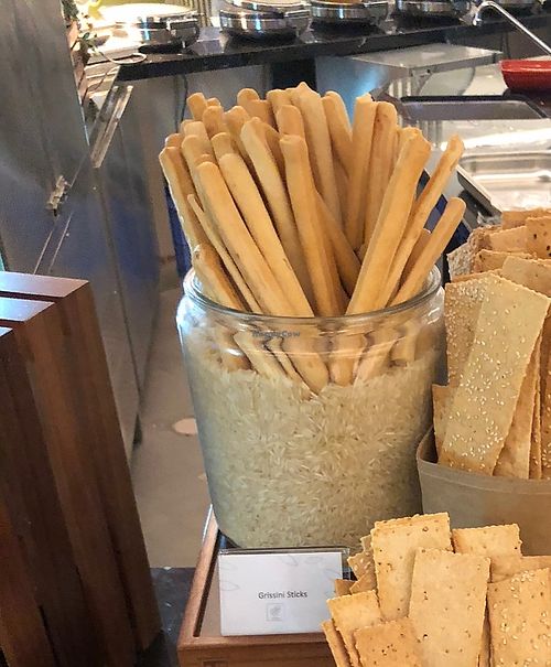 Grissini   at AUH - Pearl Lounge - TA in Abu Dhabi