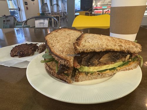 Vegan BLT (portobello mushroom)  at Be Well Bakery & Cafe in Richboro