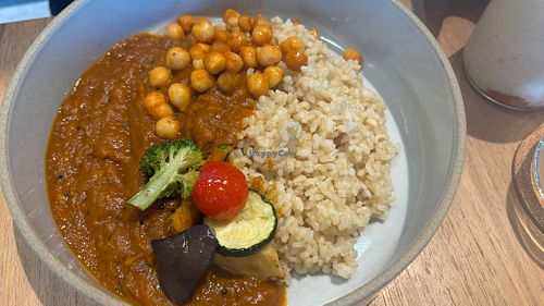Spicy vegan curry  at Alchemy Tokyo -Azabudai Hills - アルケミー in Tokyo