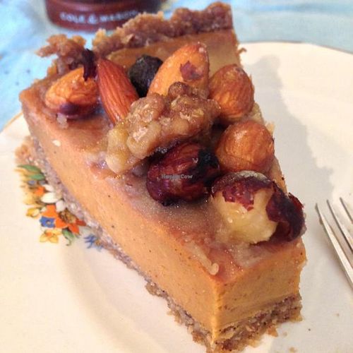 Maple nut sweet potato pie at The House of Donkey in Adelaide