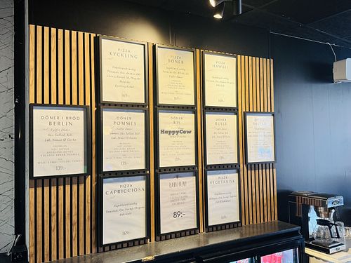 Menu  at Döner Kebab in Halmstad