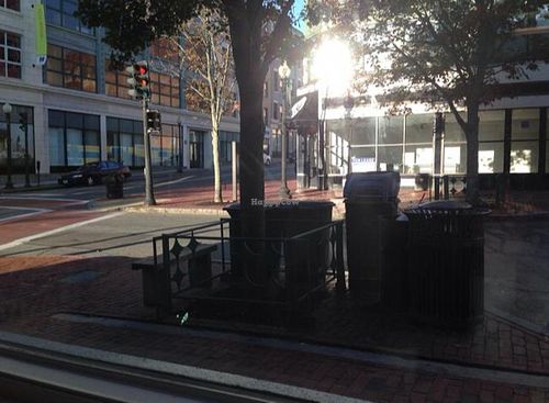 nice views of the city if you get a window seat at The Green Bean in New Bedford