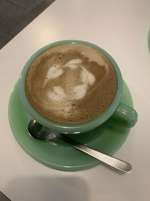 Horchata latte at F LIFE  in Veldhoven