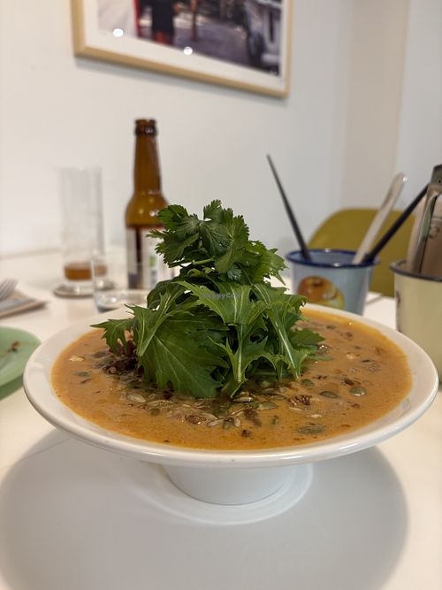 Peanut noodle with mungbean  at F LIFE  in Veldhoven