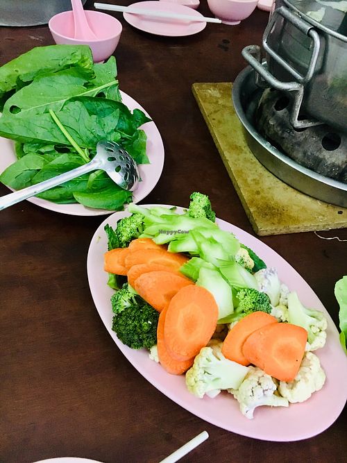 Vegan Steamboat  at Cameron Organic Steamboat 金马伦有機蔬菜火鍋 in Bringchang