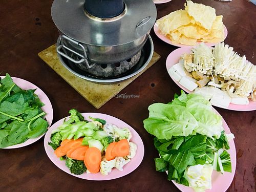 Vegan Steamboat  at Cameron Organic Steamboat 金马伦有機蔬菜火鍋 in Bringchang