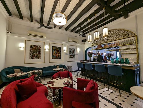 Back room at Kunthaville in Central Singapore