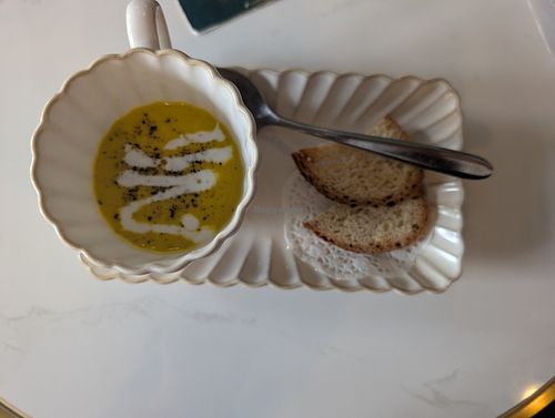 Colonial soup at Kunthaville in Central Singapore