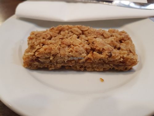 Apple and elderflower slice at Sinners Cafe in Berwick Upon Tweed