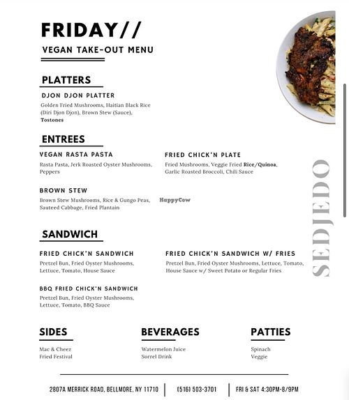   at Sedjedo Kitchen in Bellmore