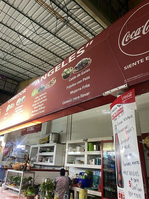 Spotted 👀 at El Mercado Stalls 86-87 Towards Back of Food Area  at Comedor Angeles in Oaxaca