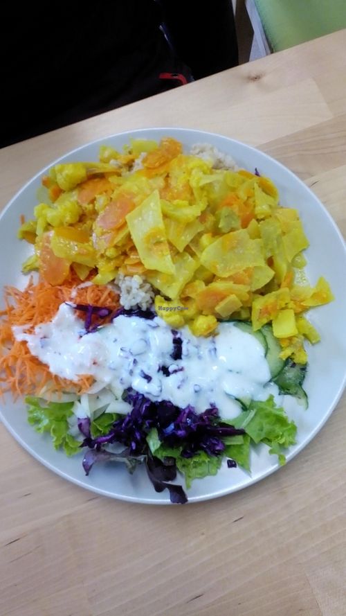 Forgot the name veggies with rice ;) at Immergruen Bistro and Cafe in Harsewinkel