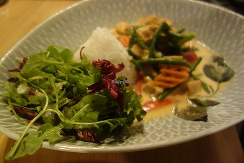 M16 Rotes / Red Curry with tofu (vegan) at Nui Thai Kitchen in Saarbrucken